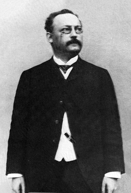 Hermann Einstein, Albert's father, whose electrical business surrounded the young Einstein.