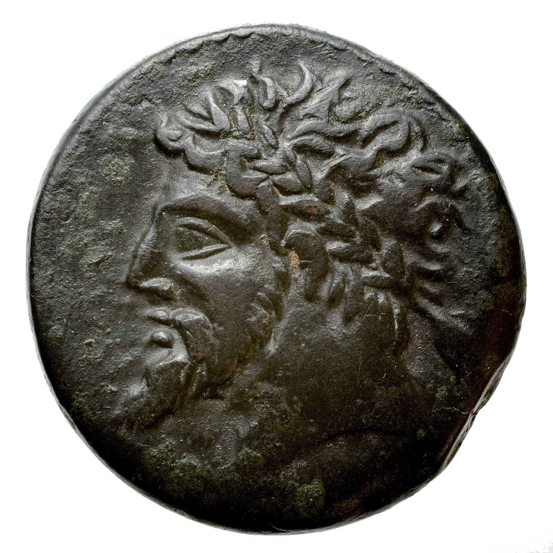 A coin of the Numidian king Masinissa, ruler of an ancient Berber kingdom in what is now Algeria. Credit: Masinissa (0238?-0148 av. J.-C. ; roi de Numidie). Autorité émettrice de monnaie présumée Micipsa. Autorité émettrice de monnaie présumée (Public domain).