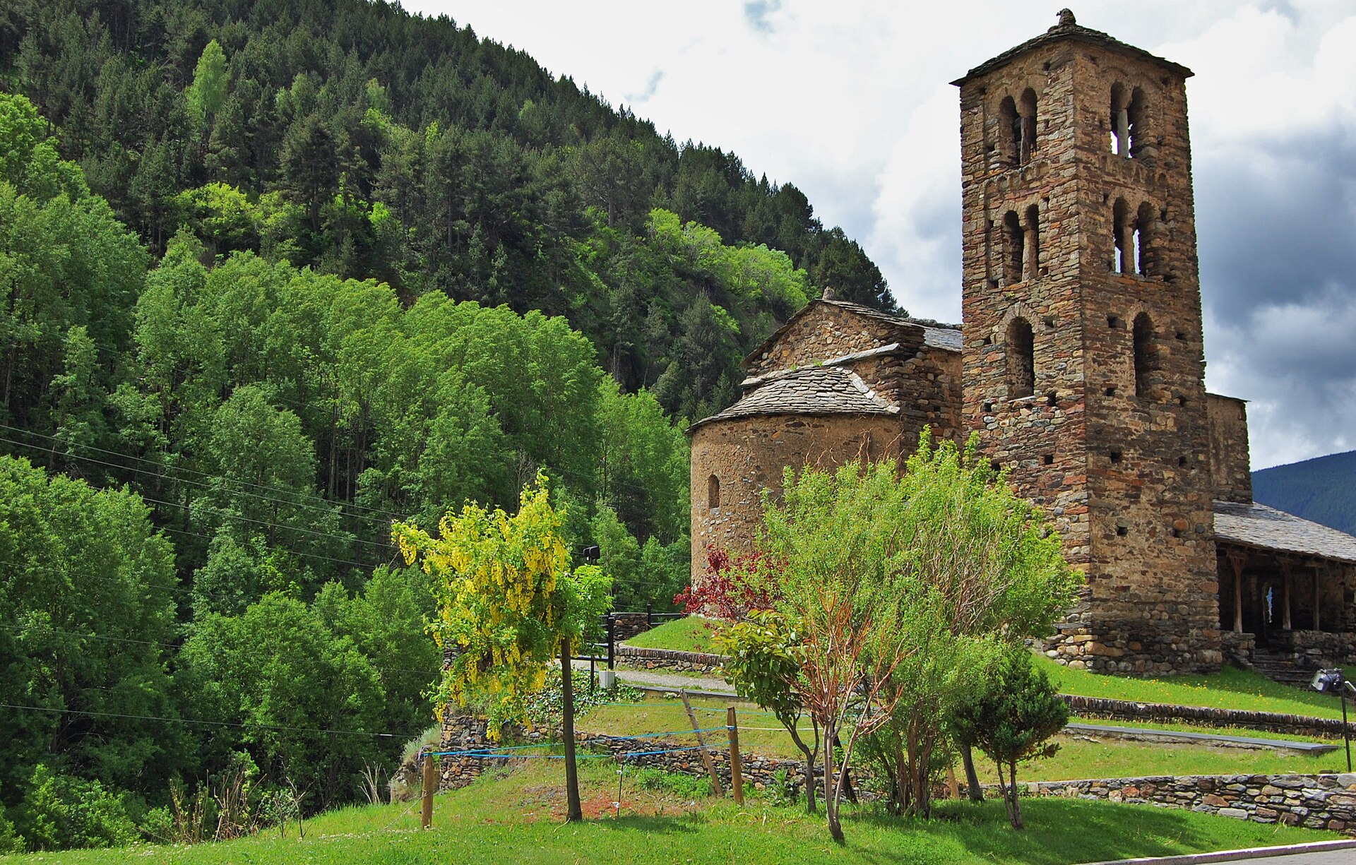 An eleventh-century Romanesque church in Andorra, one of the many medieval churches set among the Pyrenean valleys. Credit: MARIA ROSA FERRE (CC BY-SA 2.0).