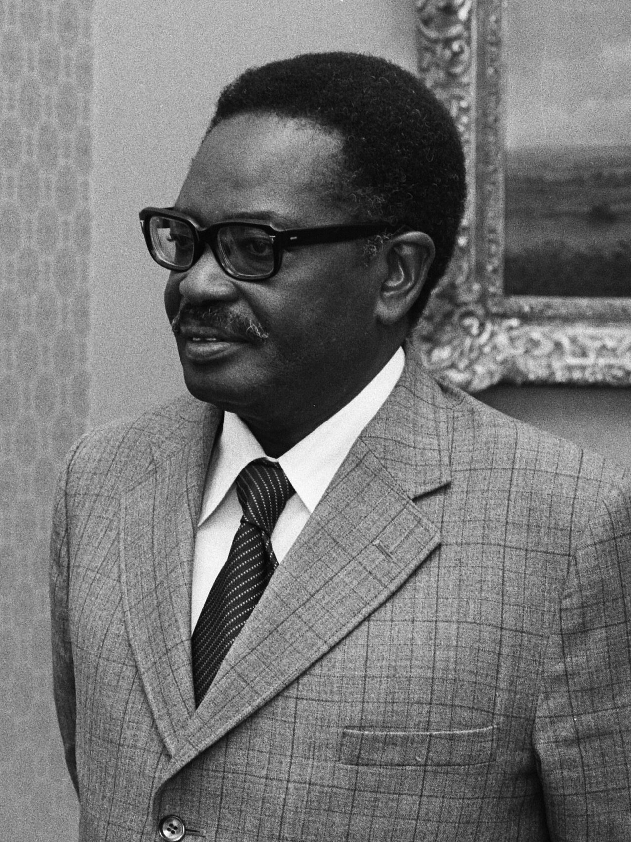 Agostinho Neto, the poet and revolutionary who became the first president of independent Angola. Credit: Rob Mieremet / Anefo (CC0).