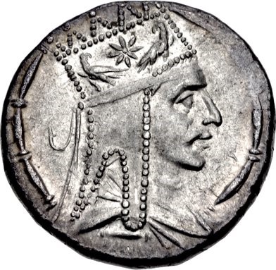 A coin of Tigranes the Great, under whom the ancient Kingdom of Armenia briefly became an empire. Credit: Classical Numismatic Group; (CC BY-SA 3.0).