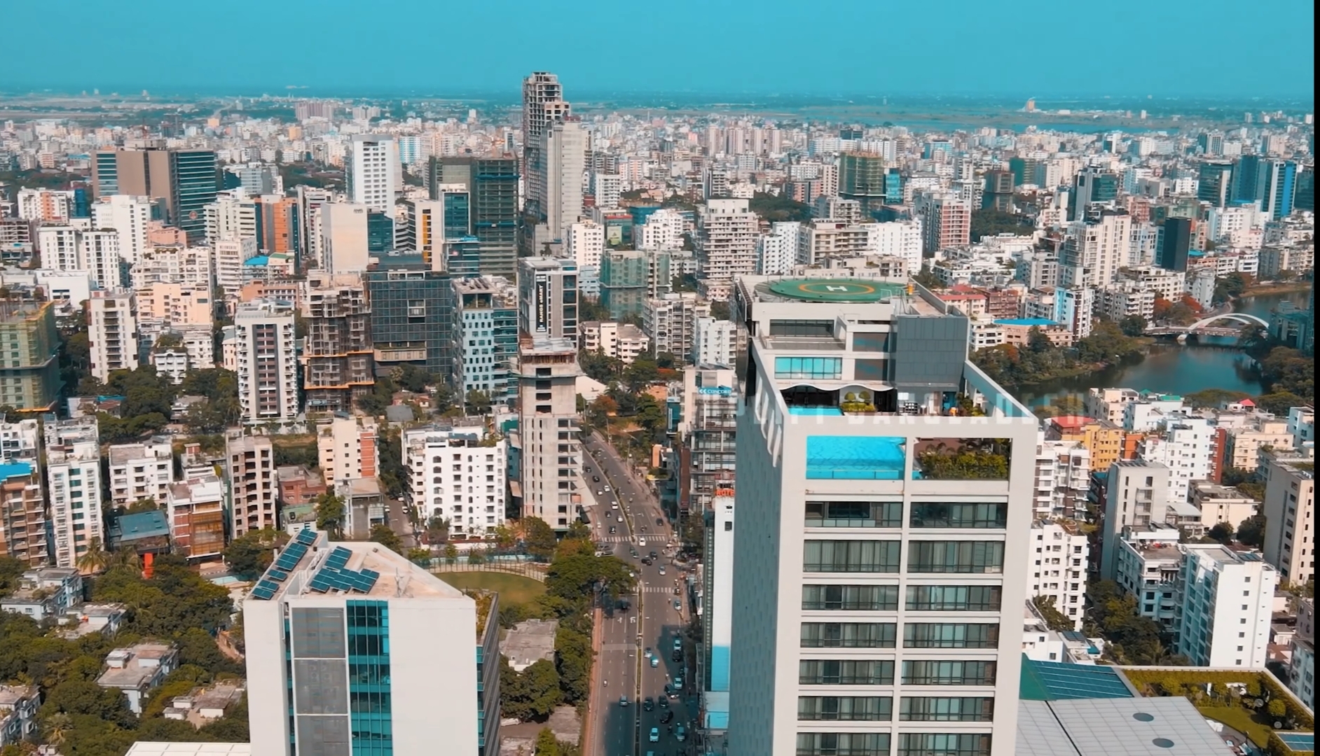 Dhaka, the capital of Bangladesh and one of the most densely populated and fast-growing megacities in the world. It is the political, cultural, and economic heart of the nation.