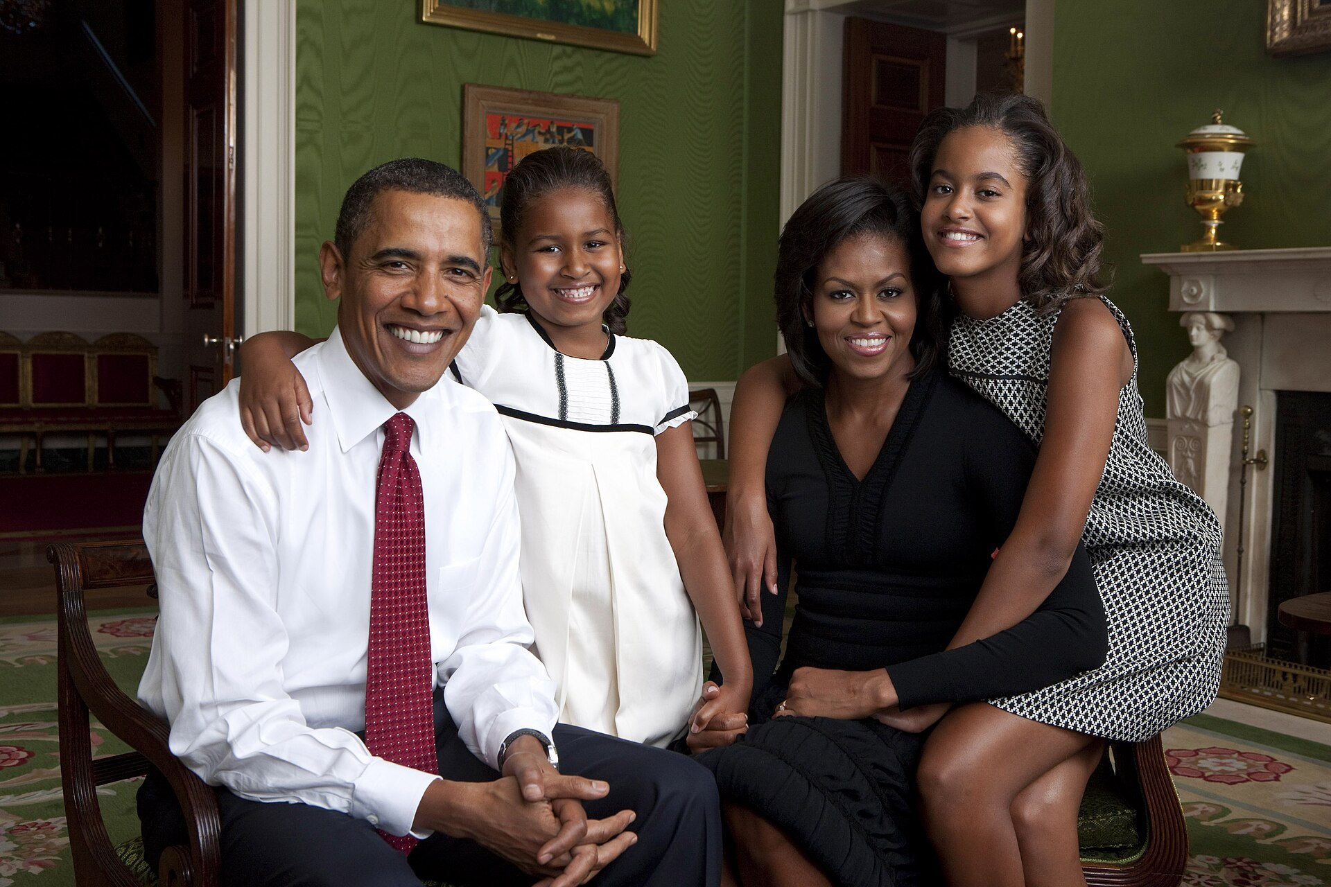 Obama in the White House; his presidency marked a historic milestone.
