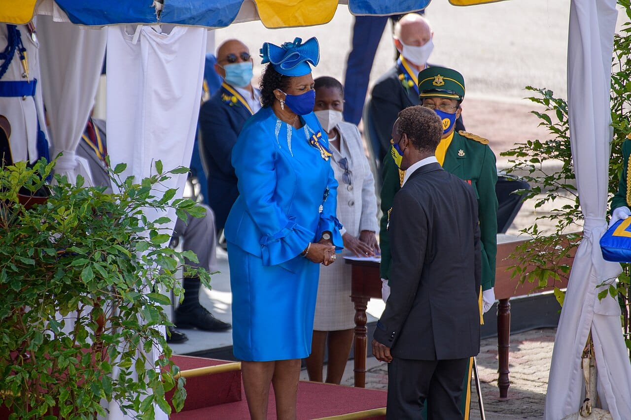 Sandra Mason, who became the first president of Barbados in 2021 when the island removed the British monarch as head of state and became a republic, completing its long journey from colony to fully sovereign nation.