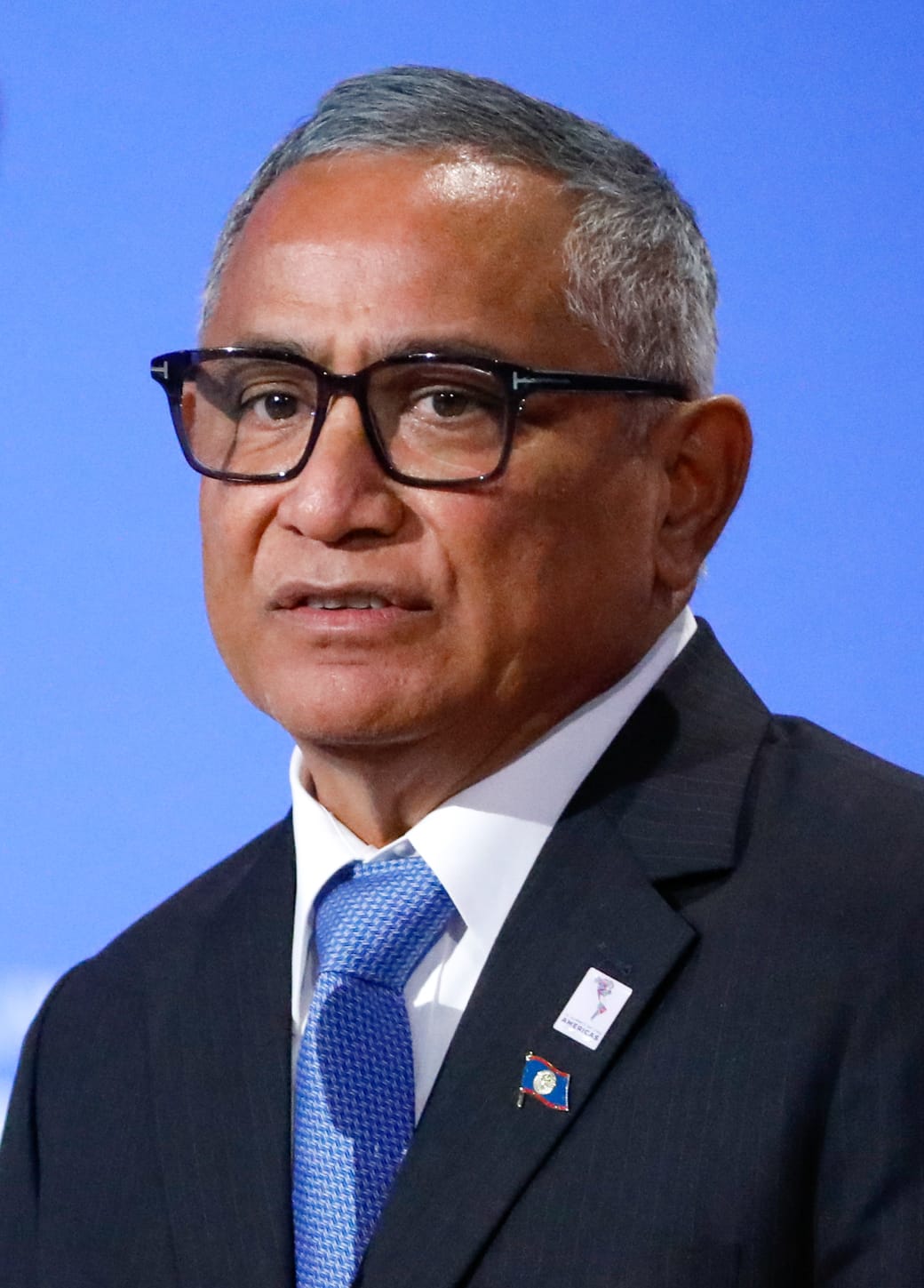 Johnny Briceno, prime minister of Belize since 2020 and re-elected in 2025, of the People's United Party. Belize is a stable democracy in which two parties alternate in power through free elections.