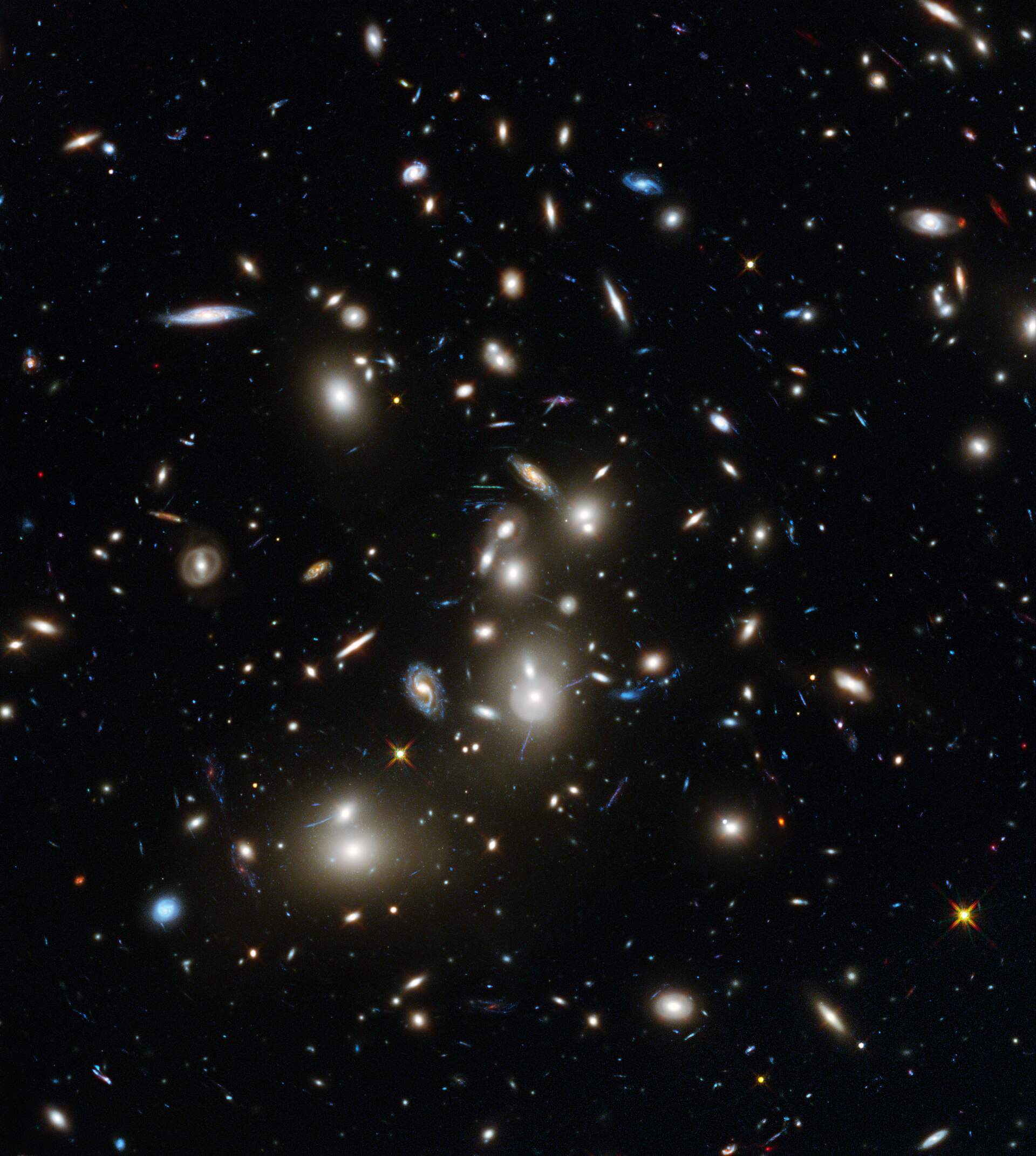 Deep images of distant galaxy clusters let astronomers look billions of years into the cosmic past.