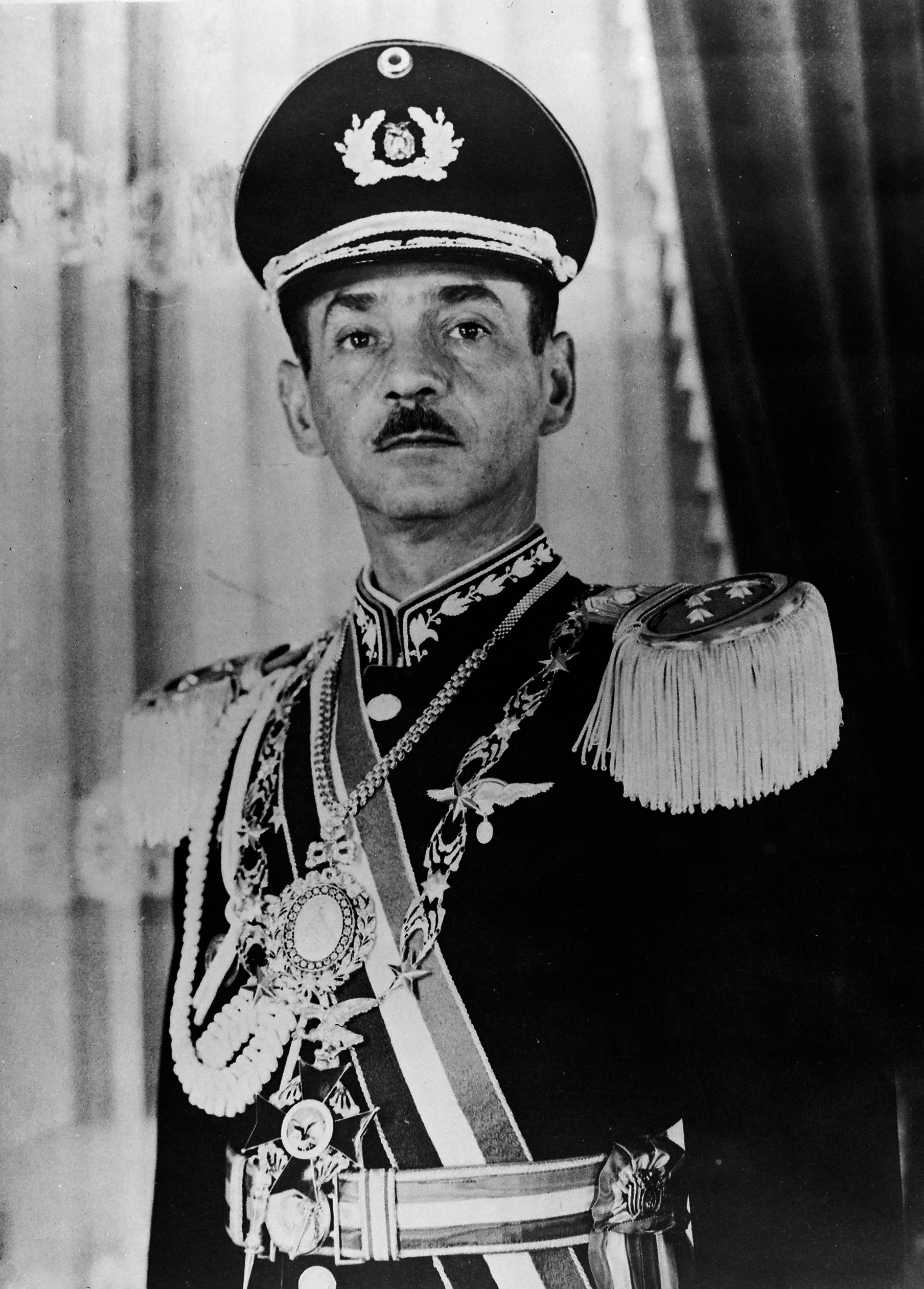 General Hugo Banzer, who seized power in a 1971 coup, one of many that punctuated Bolivia's turbulent twentieth century. Decades of instability and military rule marked the republic before the return of lasting democracy.