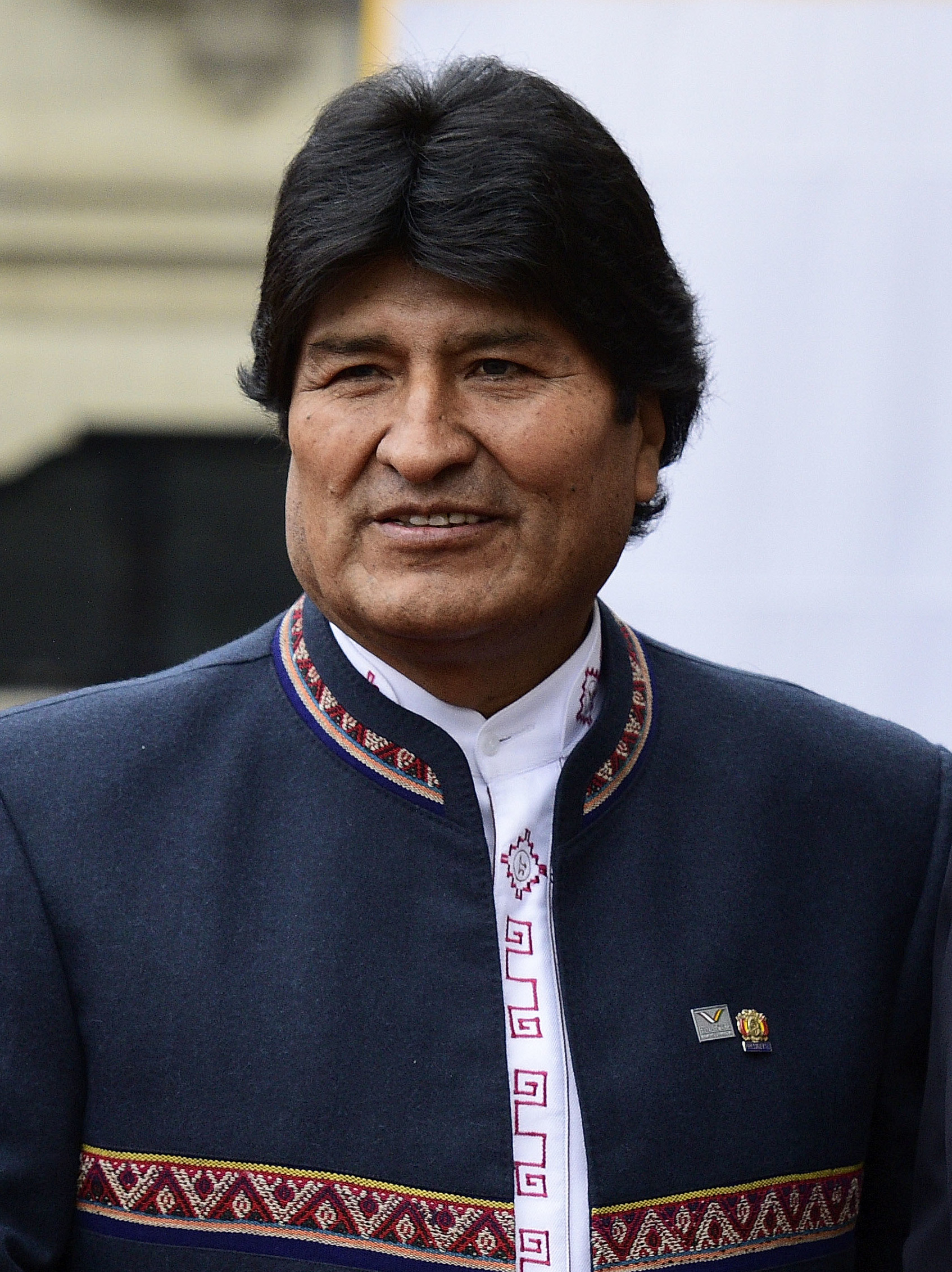 Evo Morales, who in 2006 became Bolivia's first president of indigenous descent. Credit: Ministerio de Relaciones Exteriores from Perú (CC BY-SA 2.0).