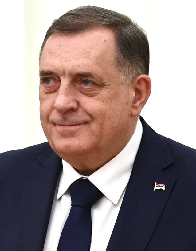 Milorad Dodik, the long-dominant leader of the Bosnian Serb entity, Republika Srpska. His repeated threats of secession and his defiance of the international overseer have made him the central figure in the slow-burning crisis over Bosnia's future.
