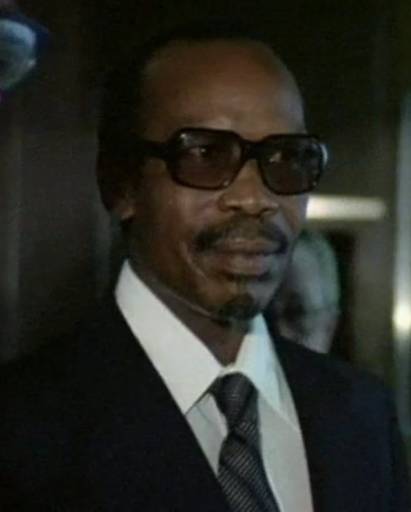 Sir Seretse Khama, the first president of Botswana from 1966. A Tswana heir whose interracial marriage had caused a colonial scandal, he led the poor new nation into a stable democracy just as its diamonds were discovered.