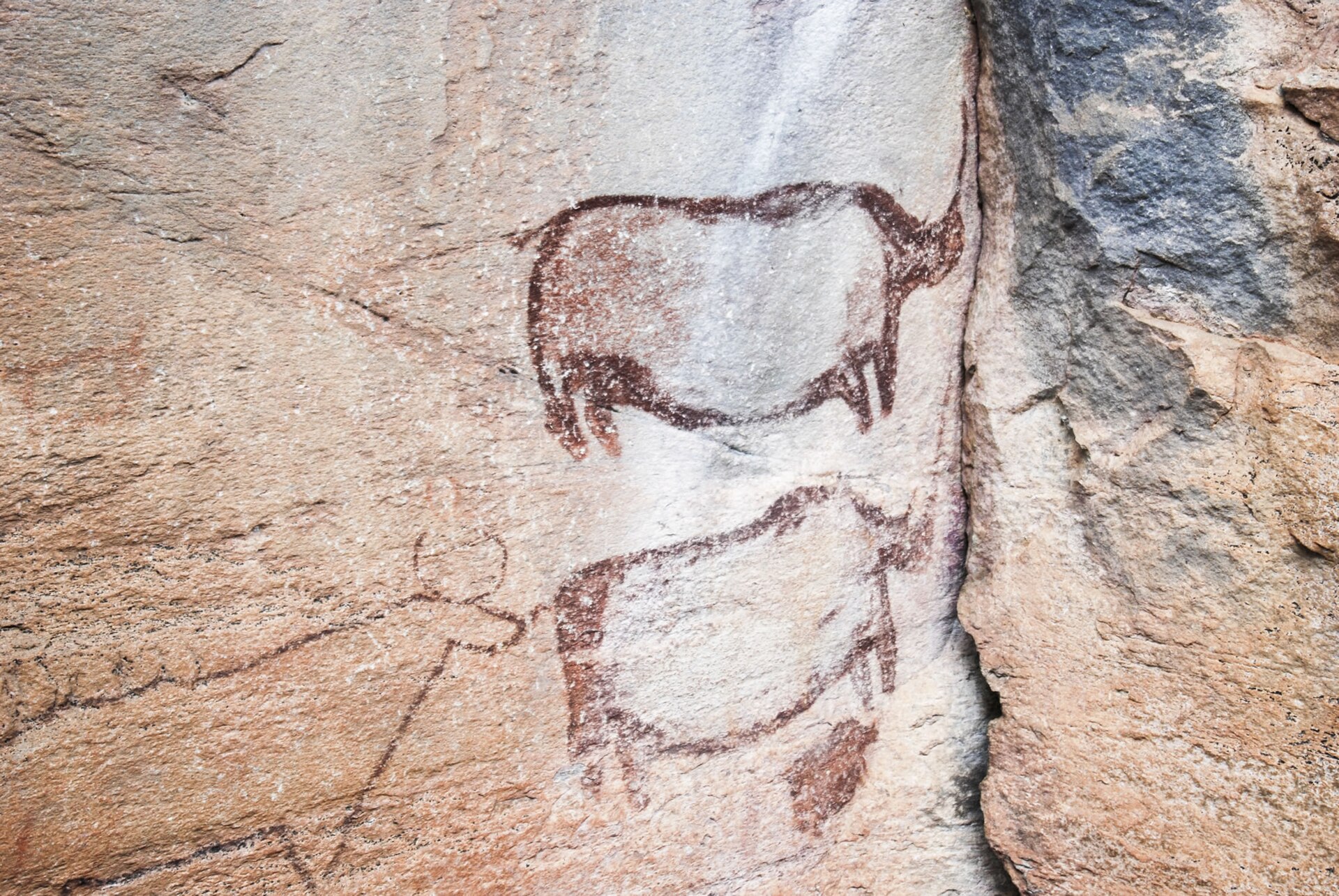The Tsodilo rock paintings, ancient San artworks in a place sometimes called the Louvre of the desert. Credit: Oliver Vass (CC BY-SA 3.0).