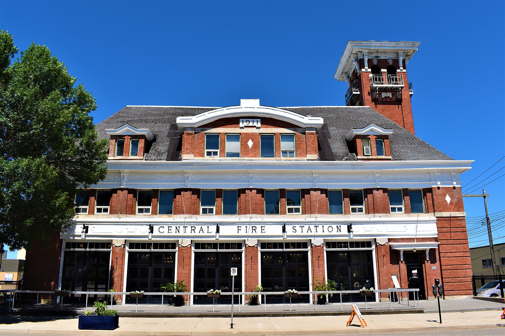 The former Central Fire Station in Brandon, one of many heritage buildings that survive from the city's confident early decades.