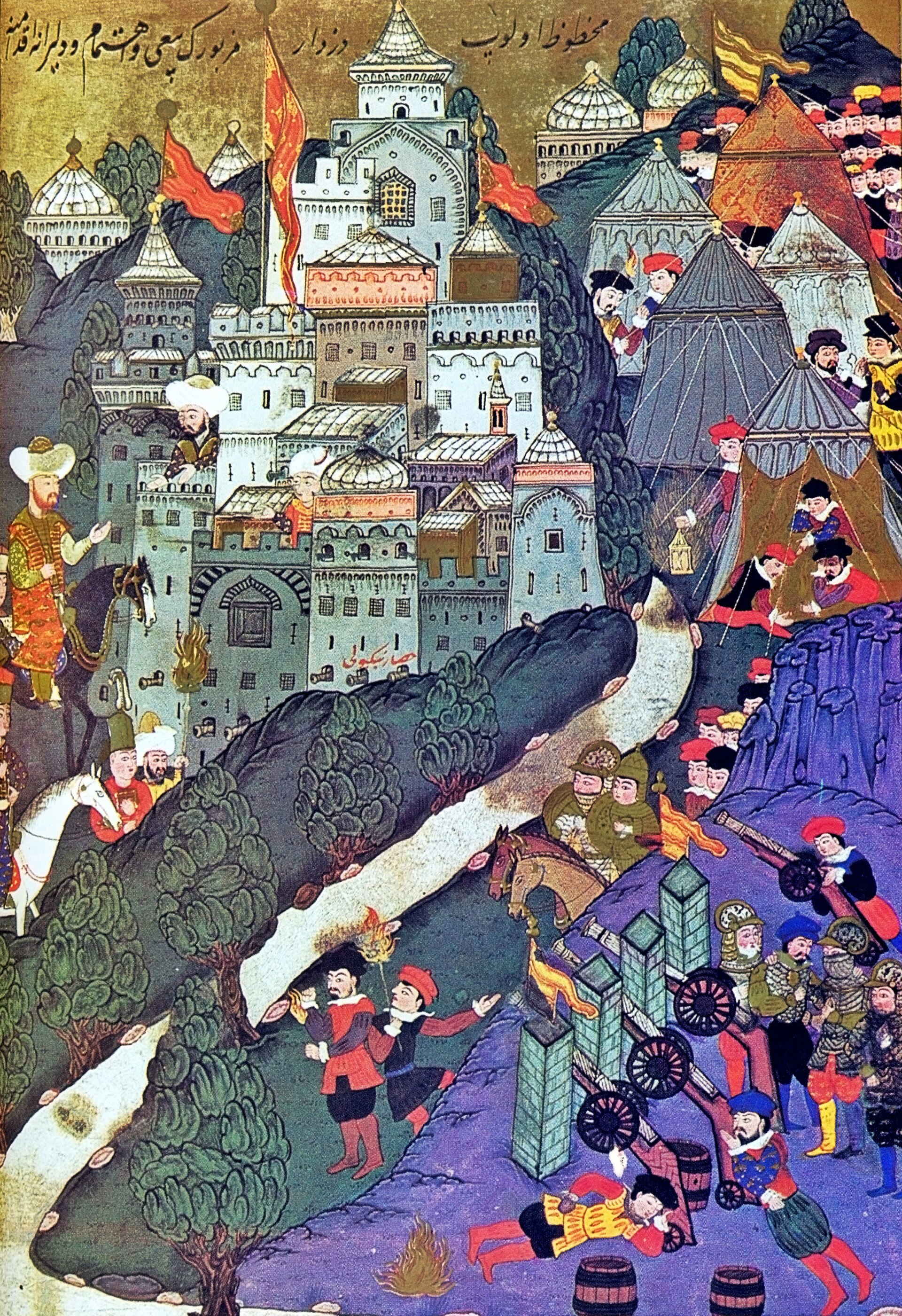 The Battle of Nicopolis in 1396, in which a great crusade to halt the Ottoman advance was crushed. The defeat marked the end of medieval Bulgaria and the beginning of nearly five centuries of Ottoman rule.