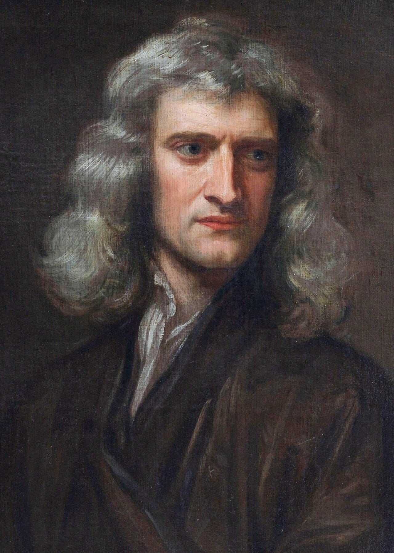 Isaac Newton, who developed his method of fluxions from 1665 and used it to derive the motion of the planets from a law of gravitation.