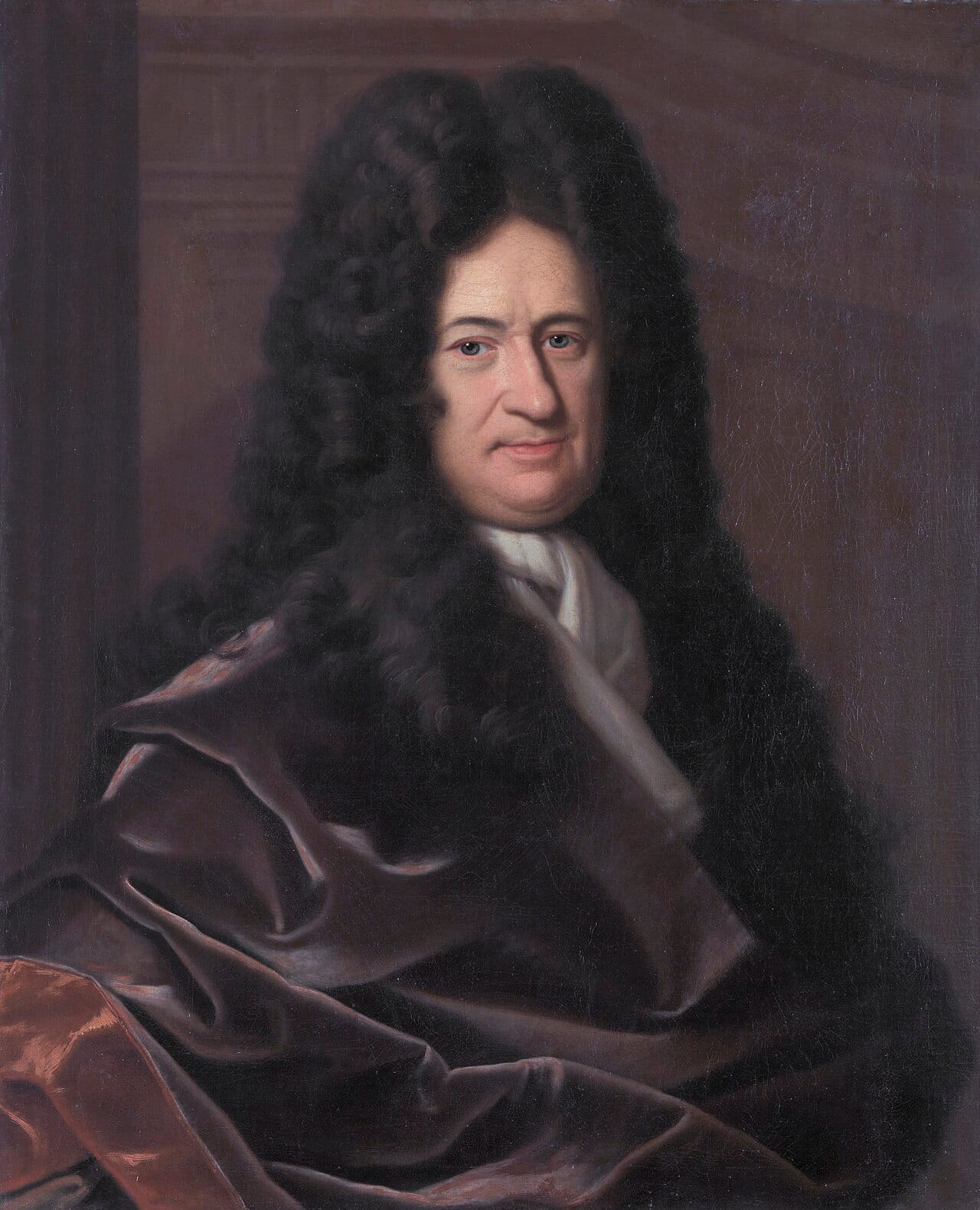 Gottfried Wilhelm Leibniz, who published first and whose notation is the one still used. The integral sign and the dy over dx form of the derivative are his.