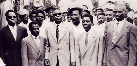 Leaders of the movement that campaigned for Cameroon's independence in the mid-twentieth century. Credit: Samhorry (CC BY-SA 4.0).