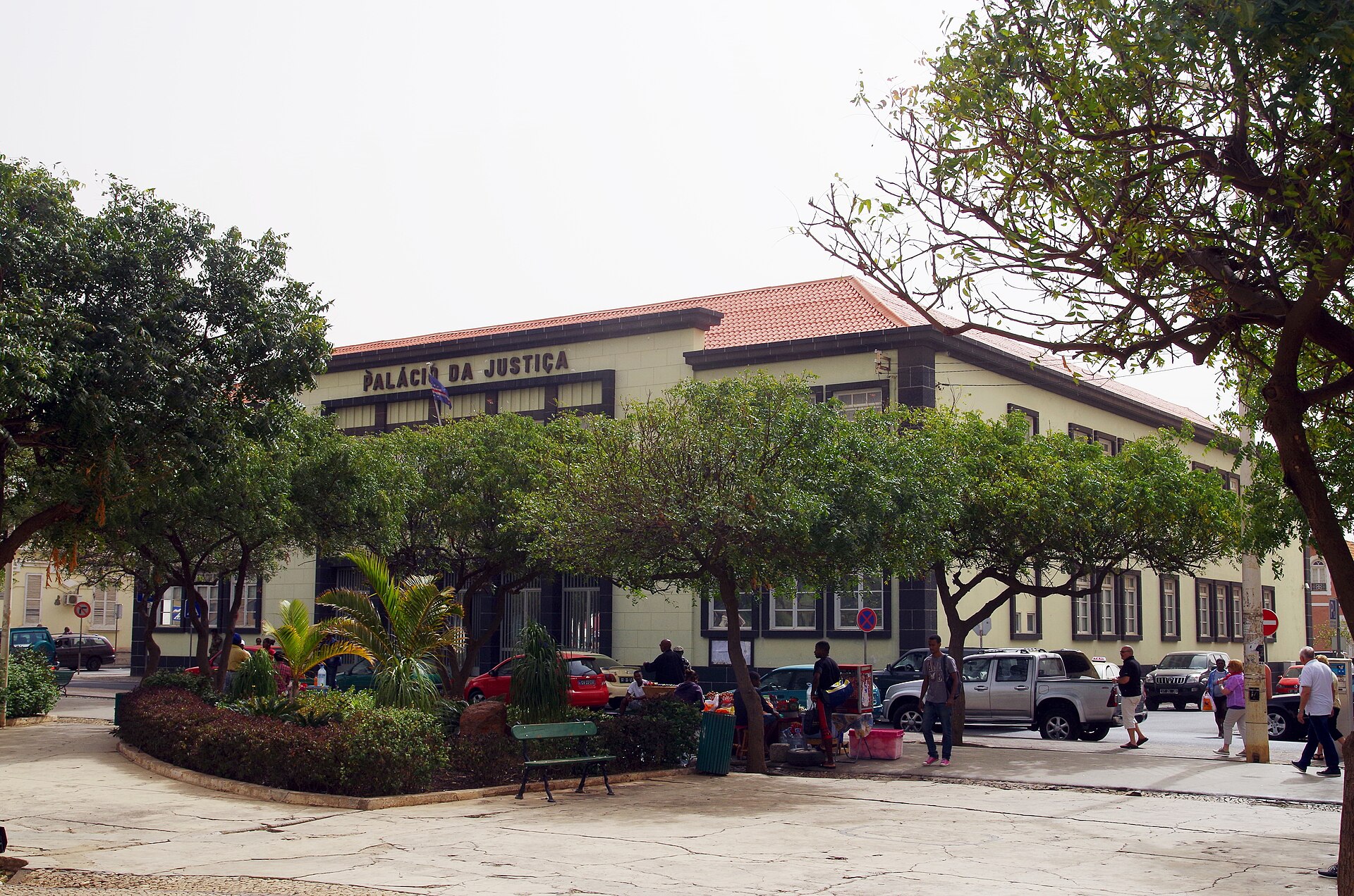 The Palace of Justice in Praia. Cabo Verde is consistently ranked among the best-governed and freest democracies in Africa, with strong institutions, the rule of law, and peaceful transfers of power.