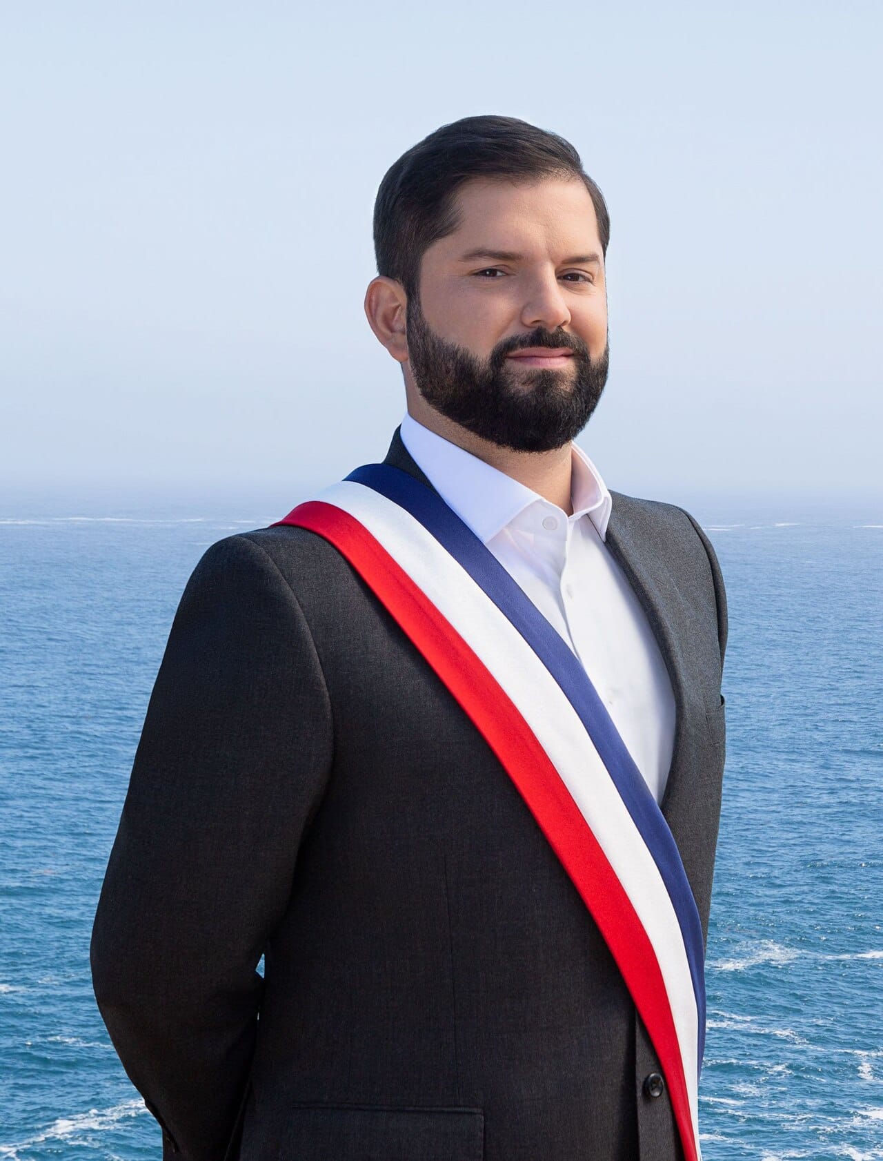 Gabriel Boric, elected president of Chile in 2022. A former leader of the student protest movement and the youngest president in the country's history, he came to power on a wave of demand for social change.