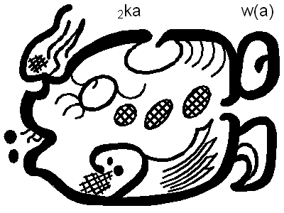 The Maya glyph for cacao, reflecting chocolate's ancient roots.