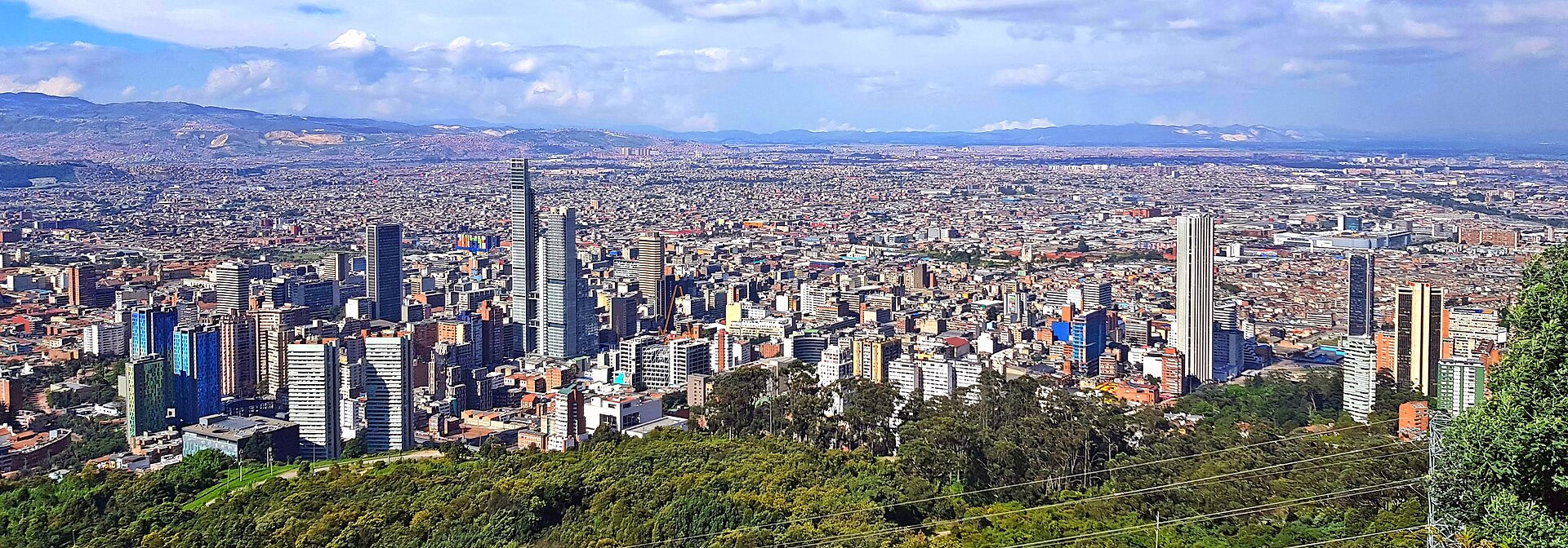 Bogota, the high-altitude capital and largest city, the political and economic heart of Colombia.
