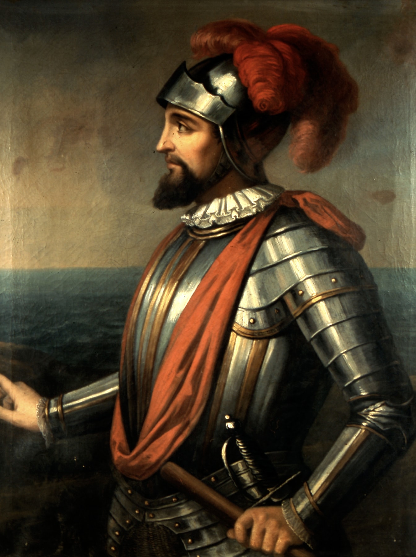Vasco Nunez de Balboa, the Spanish explorer who founded one of the first lasting European towns on the American mainland here.