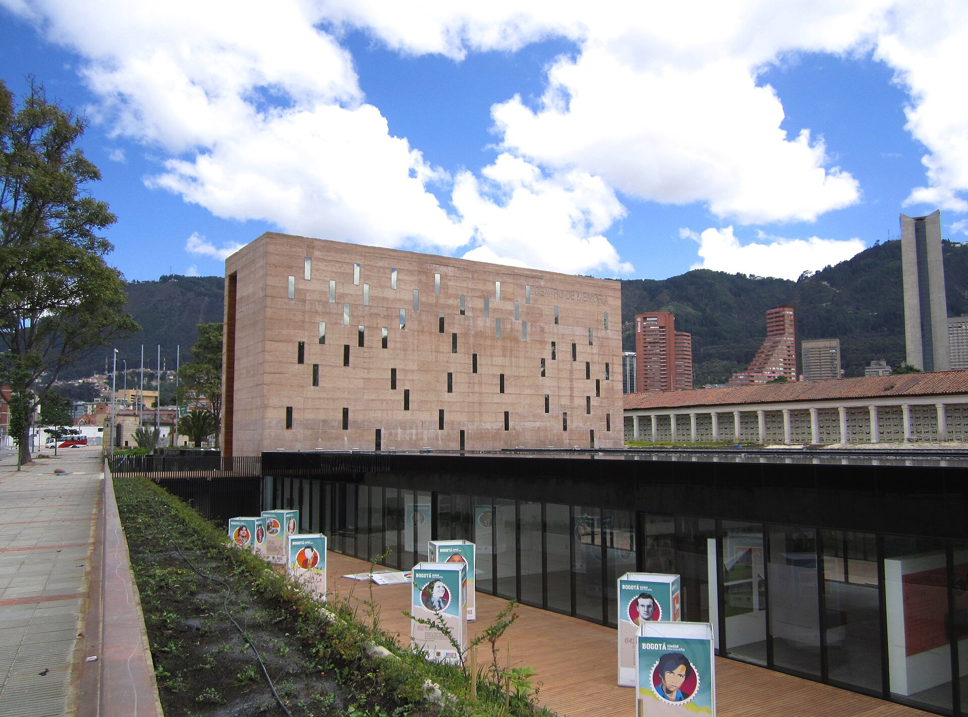 The Axis of Peace and Memory, a memorial to the victims of Colombia's long internal armed conflict.