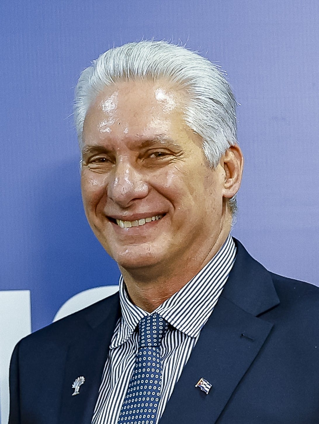Miguel Diaz-Canel, president of Cuba and head of its Communist Party. Taking office in 2019, he is the first Cuban leader from outside the Castro family since the revolution, governing a one-party socialist state through a period of deep economic crisis.