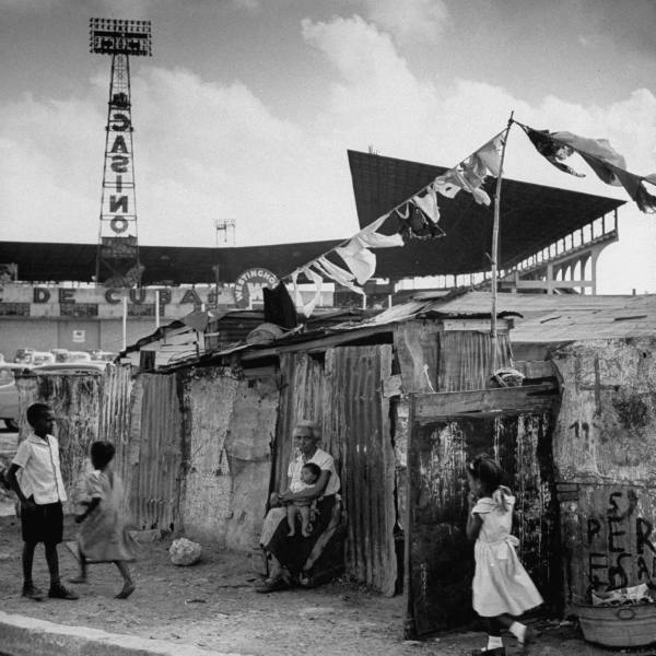 Slum dwellings in Havana in 1954, on the eve of the revolution. Behind the glamour of 1950s Havana, deep poverty and inequality helped fuel the revolt that would bring Fidel Castro to power.