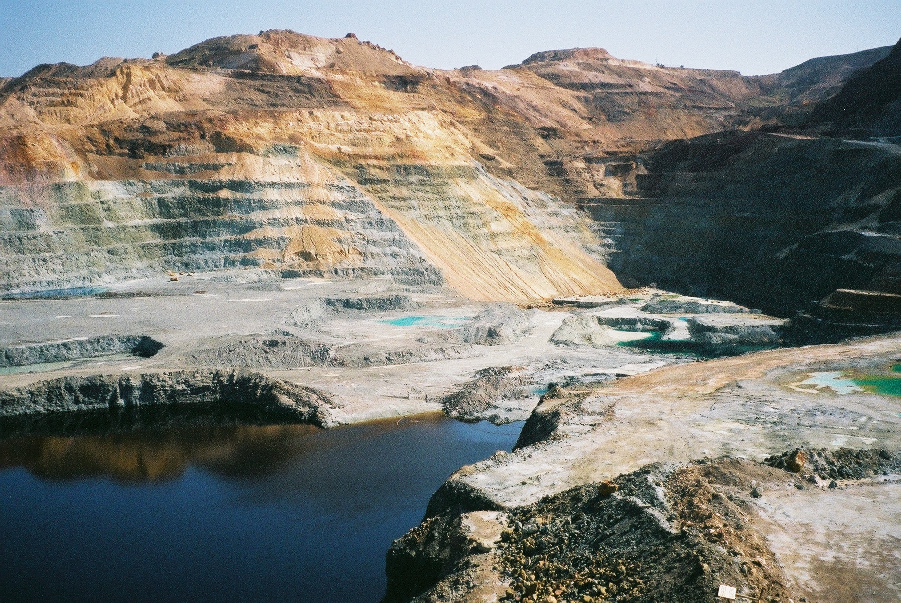 An ancient copper mine on Cyprus; the island's wealth in copper was famous throughout the ancient world. Credit: User:MeanStreets (Public domain).