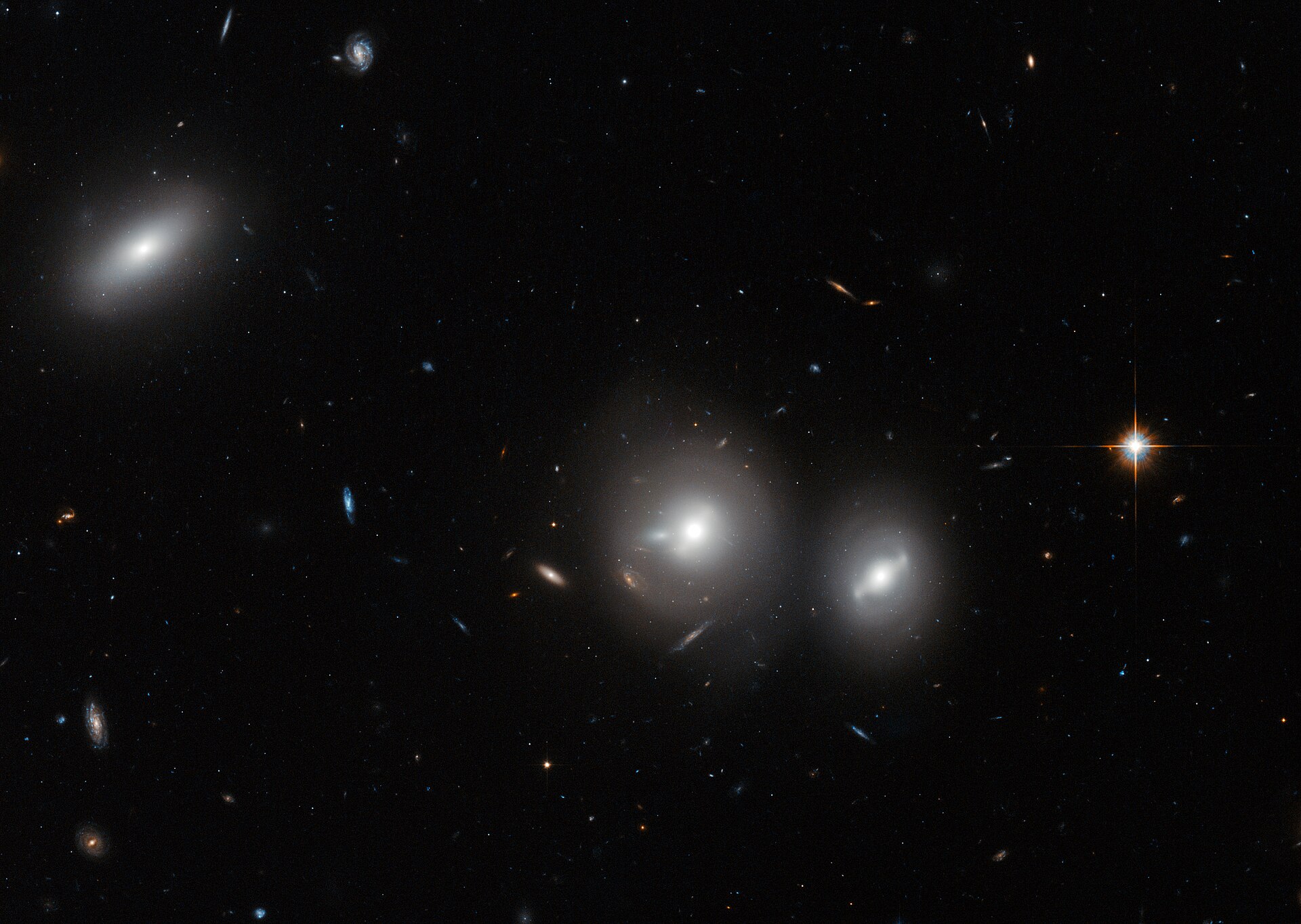 Hubble close-up on the Coma Cluster33 Credit: ESA/Hubble & NASA; D. Carter (LJMU) Acknowledgement: Nick Rose (Public domain).