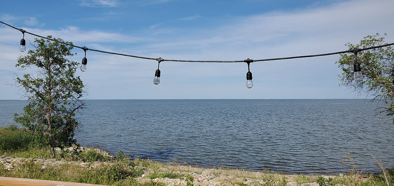 Lake Dauphin. The lake, north of the city, is shallow and productive, and supports a commercial fishery.