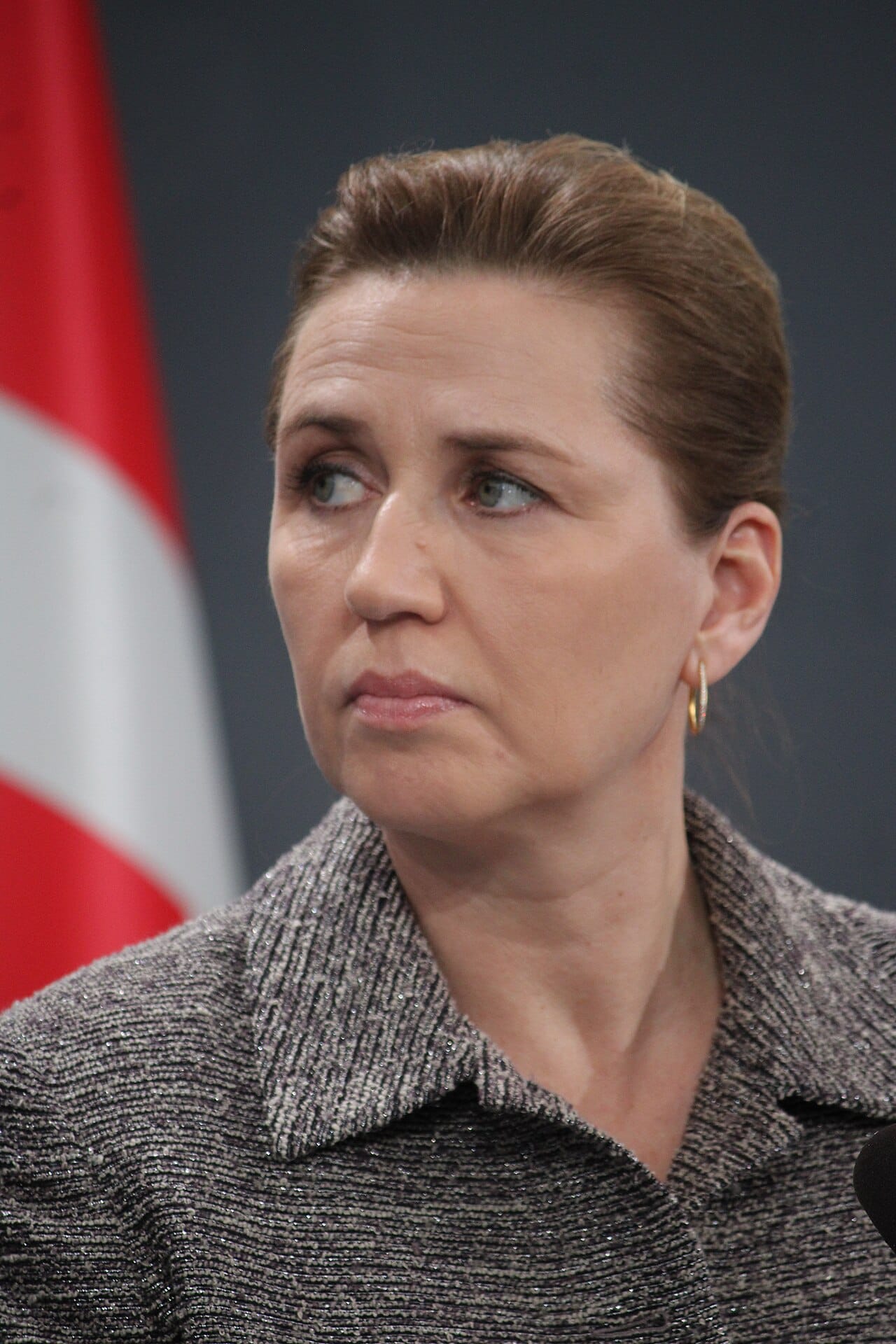 Mette Frederiksen, prime minister of Denmark since 2019 and leader of the Social Democrats. She has paired a left-leaning economic agenda with unusually strict immigration policies, a distinctive mix in European politics.