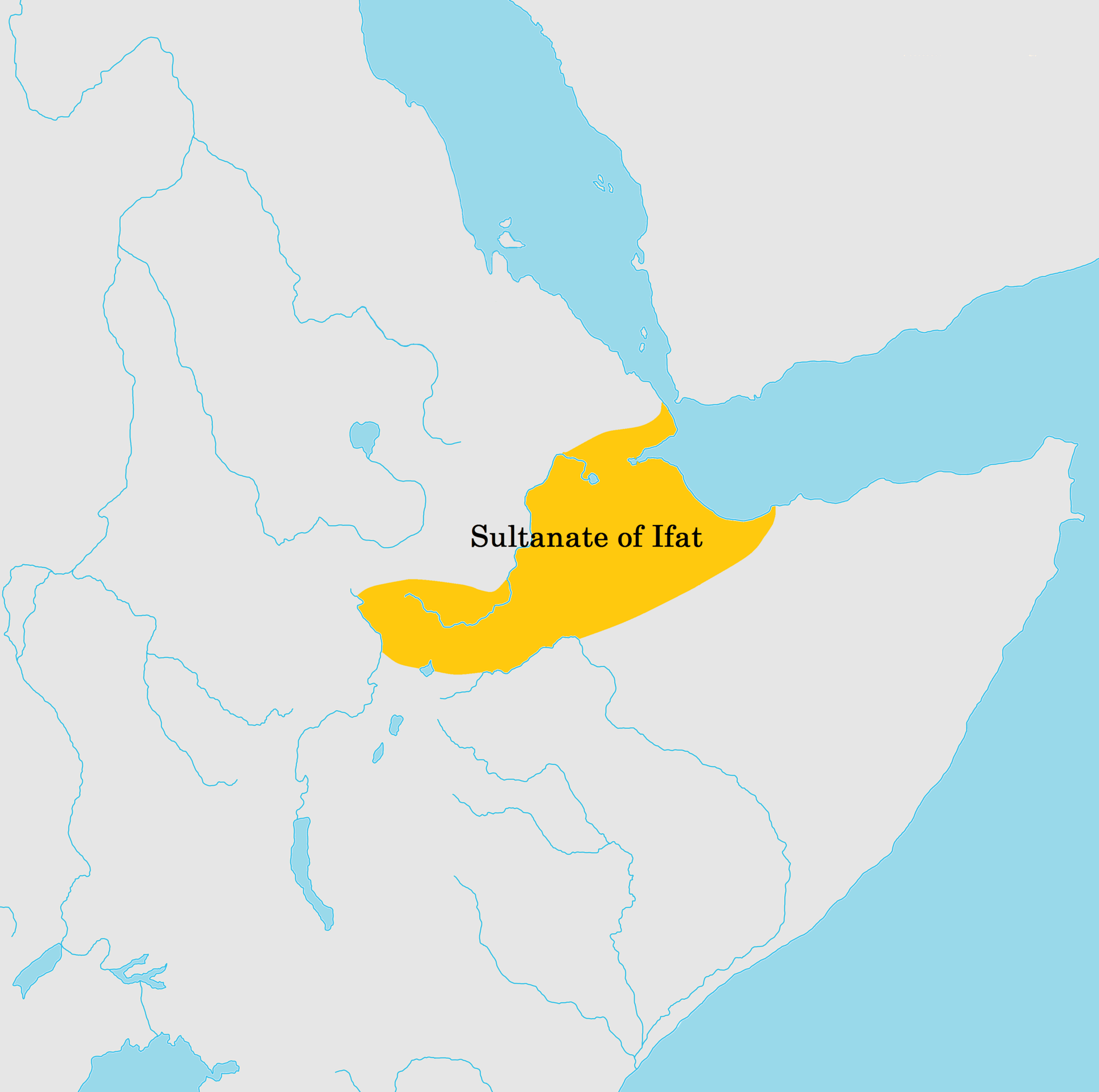 The Sultanate of Ifat, a medieval Muslim state of the Horn of Africa. Its successor, Adal, launched the sixteenth-century campaign that nearly overran the Ethiopian empire.