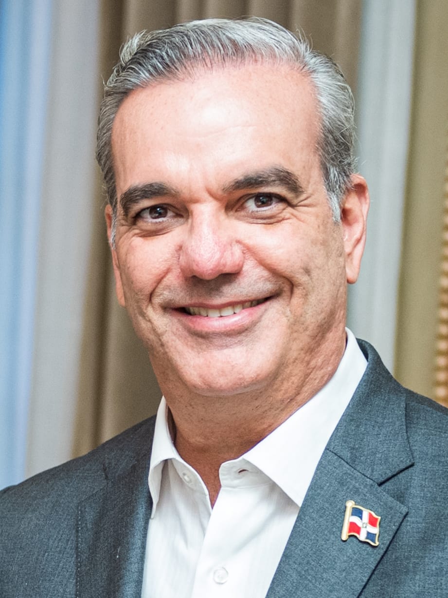 Luis Abinader, president of the Dominican Republic since 2020 and re-elected in 2024. He has presided over one of Latin America's fastest-growing economies, in a country that has become one of the region's more stable democracies.