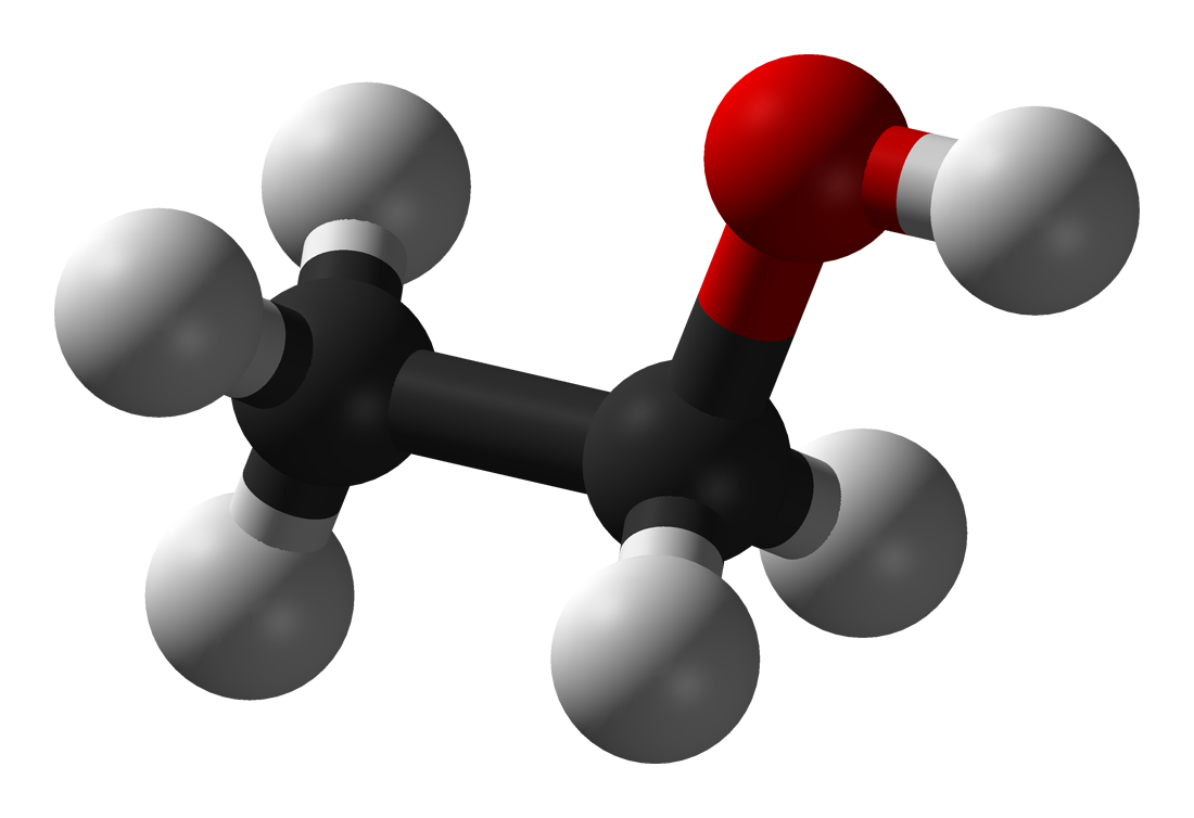 Ethanol. It is produced wherever yeasts ferment sugar, which means fruit-eating animals have encountered it throughout their evolutionary history.
