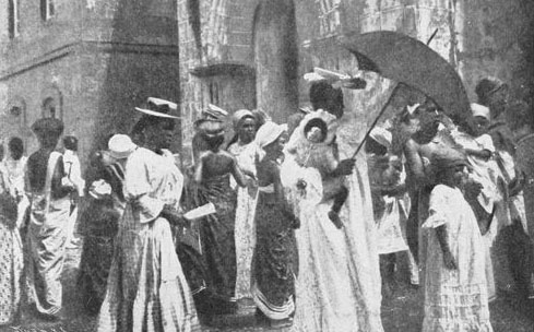 The island of Corisco in 1910, during the era of Spanish colonial rule in Equatorial Guinea. Credit: Diego Saavedra y Magdalena (died 1935) (Public domain).