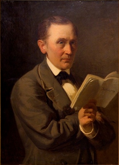 Friedrich Reinhold Kreutzwald, who shaped Estonian folk tales into the national epic, the Kalevipoeg. His work was central to the awakening that gave the Estonians a modern sense of nationhood.