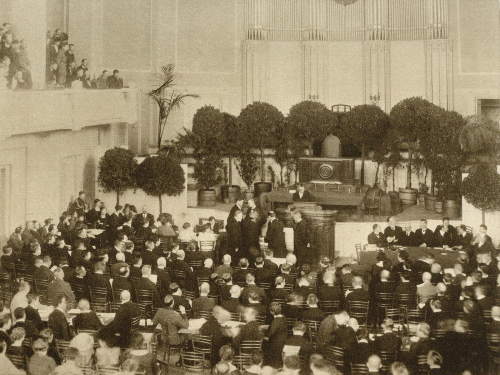 The opening session of the Estonian Constituent Assembly in 1919. The young republic it founded enjoyed barely twenty years of independence before the occupations of the Second World War.