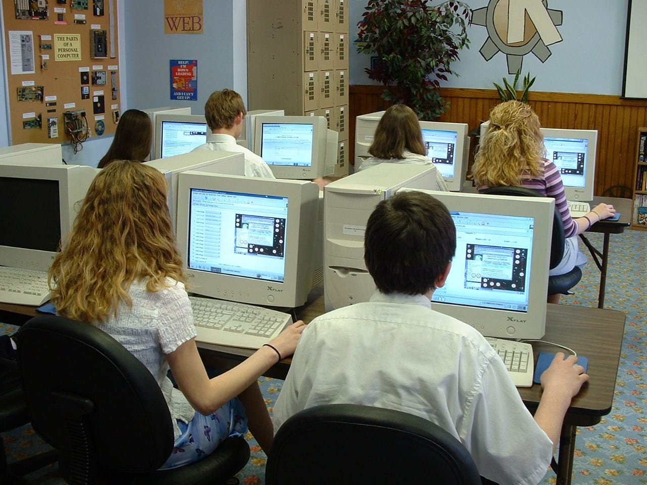 A computerised examination. Delivery has changed substantially while the underlying questions about what is being measured have not.