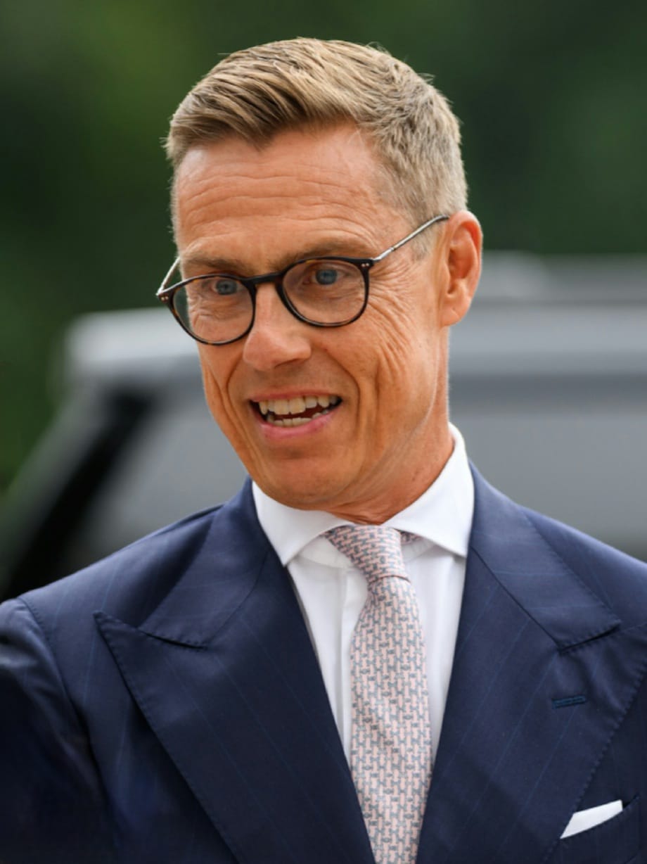 Alexander Stubb, president of Finland since 2024. In the Finnish system the president leads foreign and security policy, a role of particular importance for a nation that shares a long border with Russia and recently joined NATO.