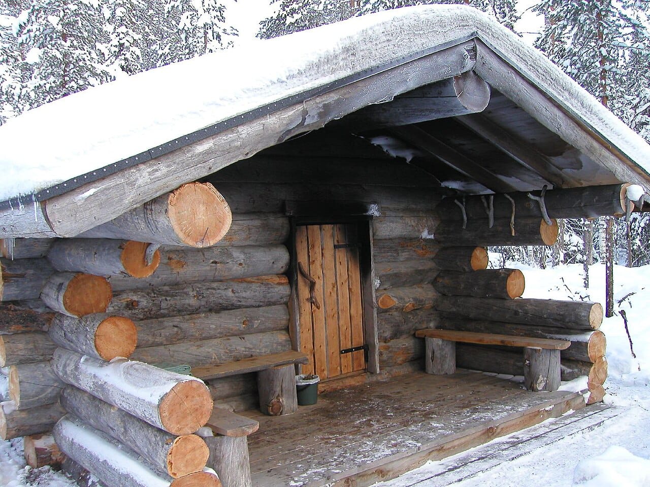 The interior of a Finnish smoke sauna. With more saunas than cars, Finland treats the sauna as a near-sacred institution, a place to cleanse, unwind, and gather that lies at the very heart of the national way of life.