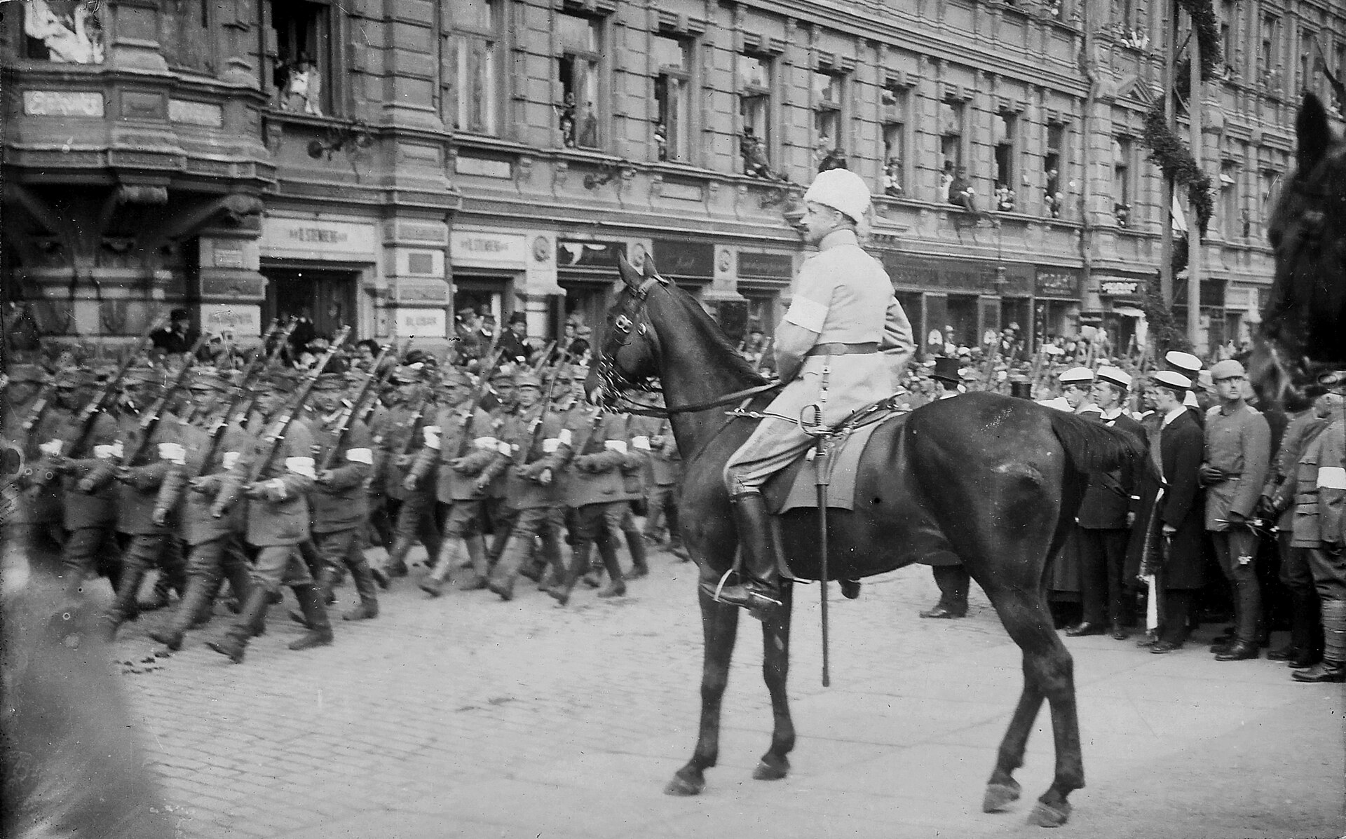 Carl Gustaf Mannerheim, the military leader and statesman who led Finland's defence and became its president. Credit: Unknown authorUnknown author (Public domain).