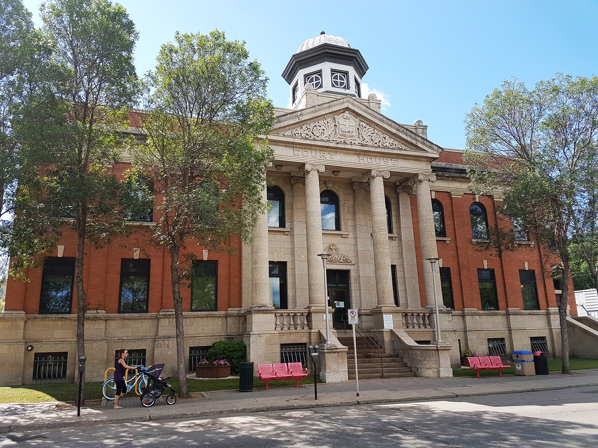 The Brandon Court House Credit: Krazytea (CC BY-SA 4.0).