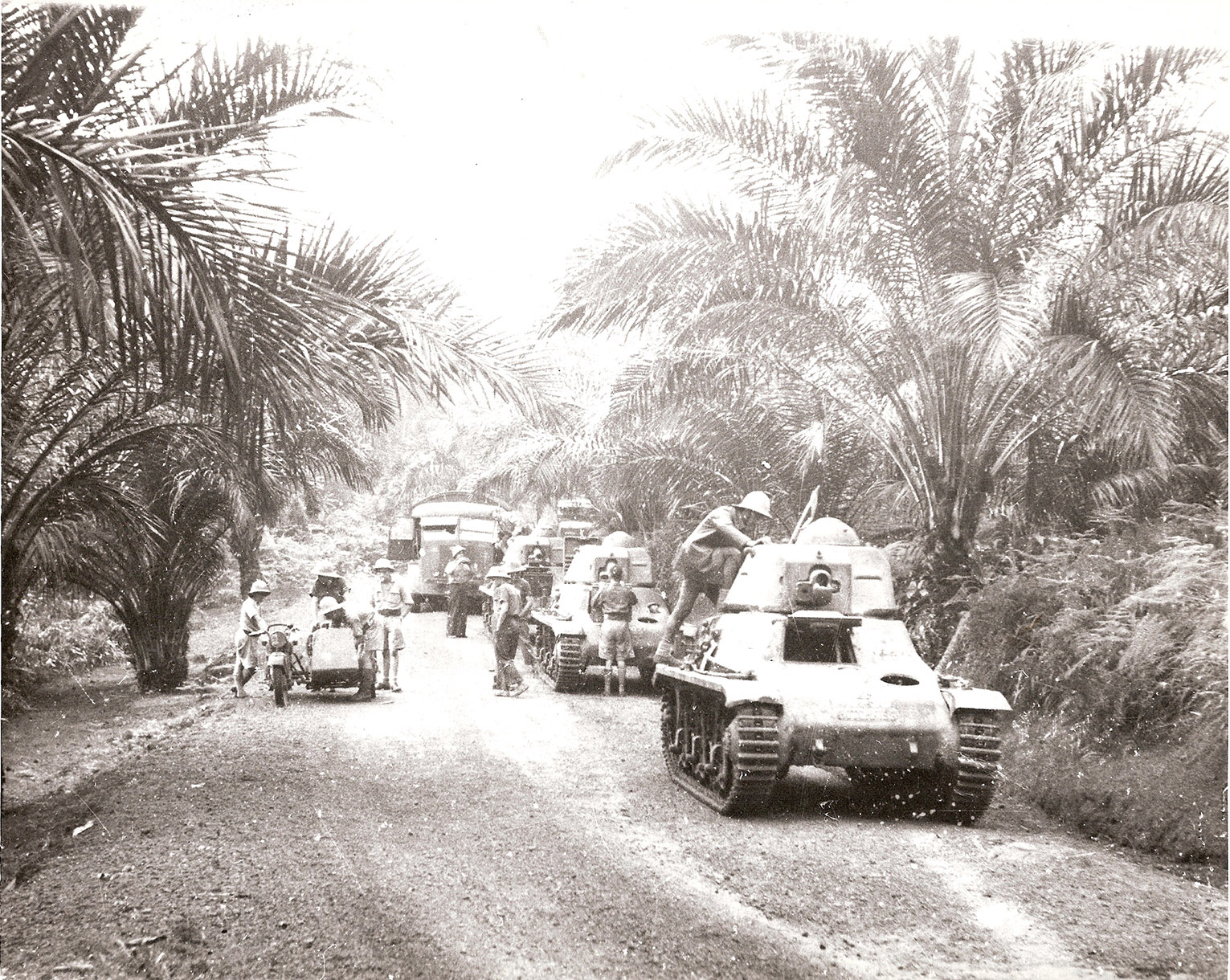 The Battle of Gabon in 1940, fought between Free French and Vichy forces during the Second World War. Credit: Unknown authorUnknown author (Public domain).