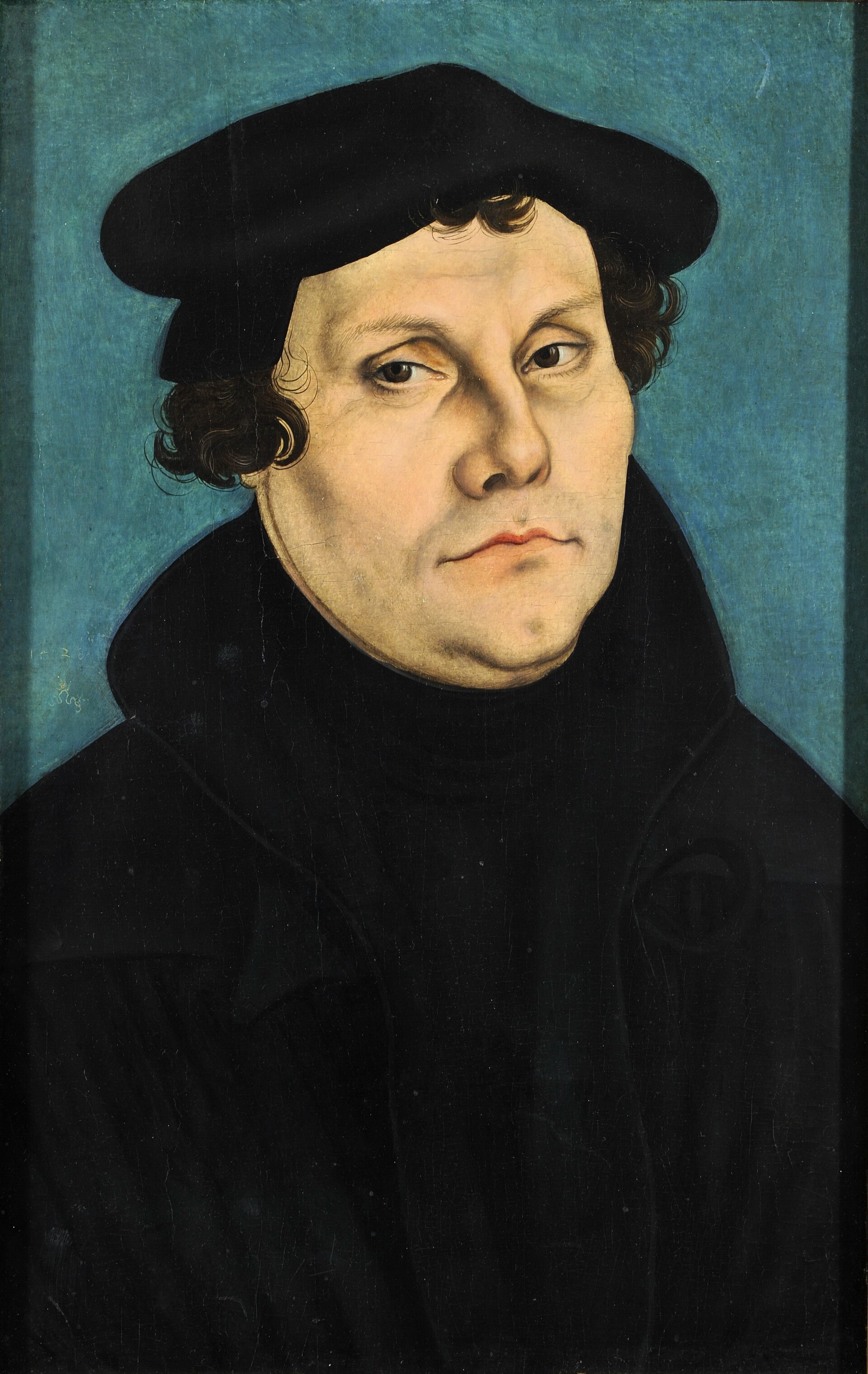 Martin Luther, whose challenge to the Catholic Church in 1517 began the Protestant Reformation. Credit: Lucas Cranach the Elder (Public domain).
