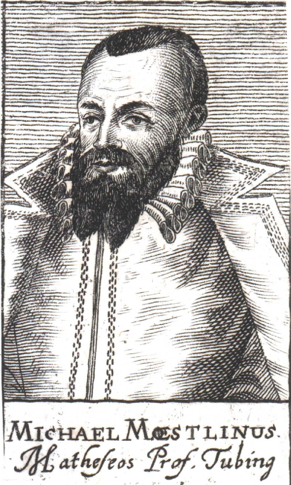 Michael Maestlin, who in 1597 published the first known decimal approximation of the golden ratio. The aesthetic claims attached to the number came much later, in the nineteenth century.