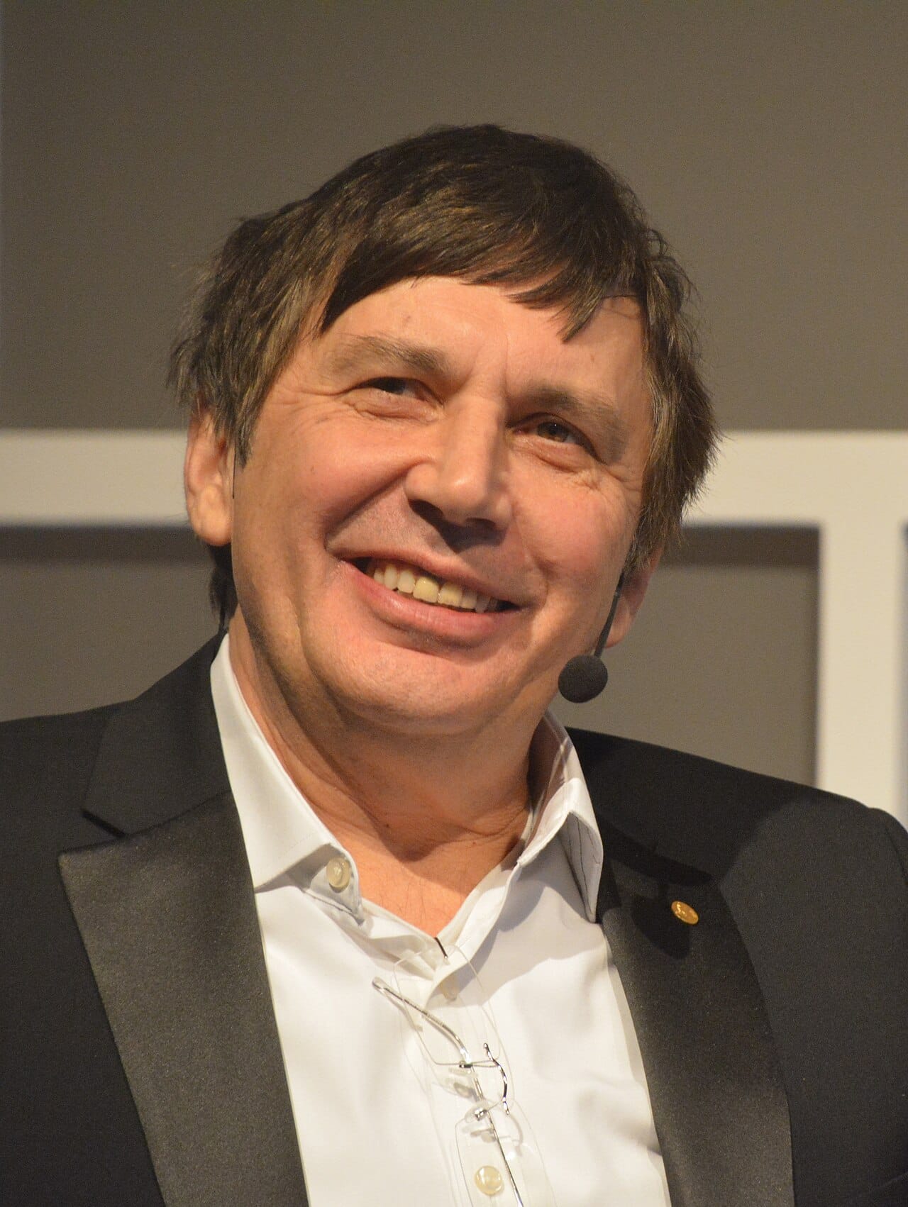 Andre Geim, who with Konstantin Novoselov isolated graphene in 2004 using adhesive tape and repeated peeling, and shared the 2010 Nobel Prize in Physics for it.