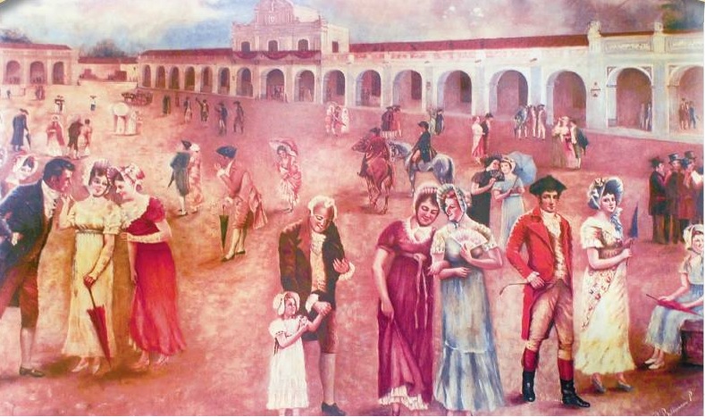 Celebrations of Central American independence from Spain, proclaimed in 1821. Credit: Rafael Beltranena (Public domain).