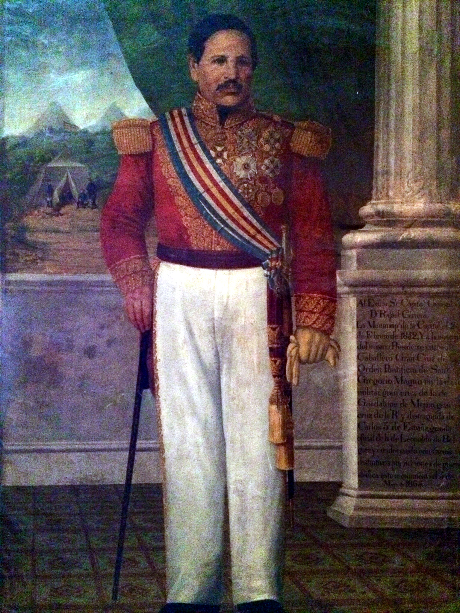 Rafael Carrera, the conservative strongman who dominated Guatemala for much of the nineteenth century after independence. His long rule set the pattern of powerful elites and a marginalised indigenous majority.