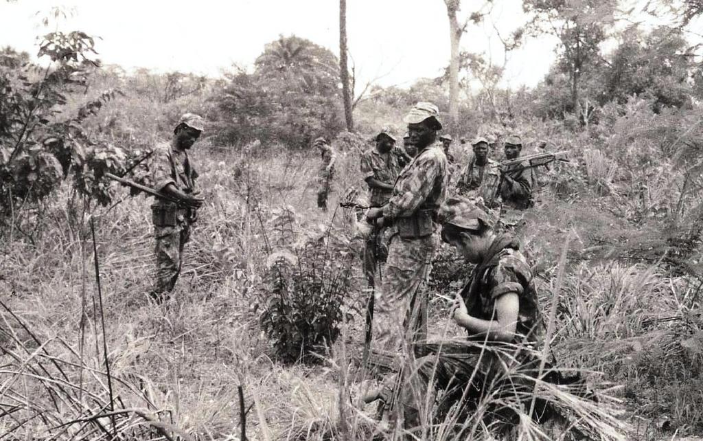 The independence war in Portuguese Guinea, one of Africa's most effective liberation struggles. Credit: A. Marques Lopes (Public domain).